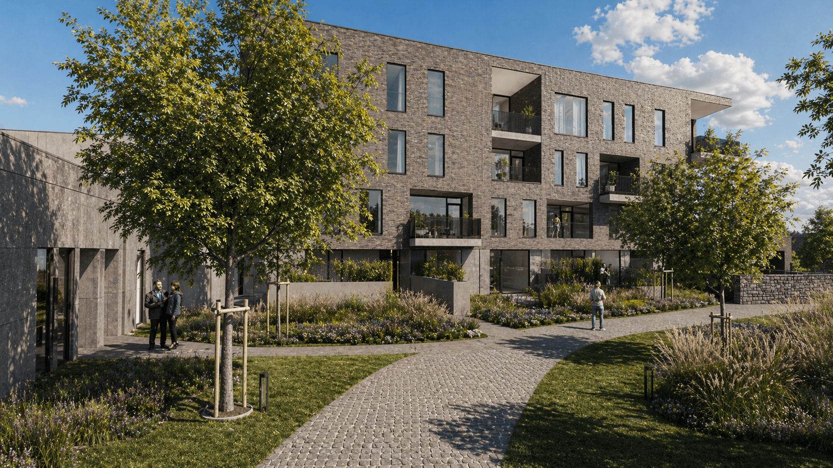 Les Terrasses de Theux - Vue exterieure
